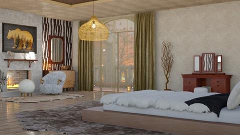 Animal Sleeping - Bedroom  - by yonvie