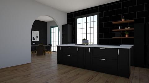 black - Kitchen  - by seeeeeesiiiiiiii