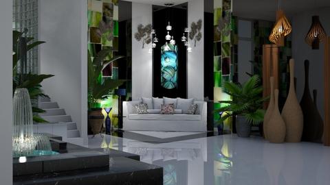Palm Lobby Retreat - by Lindy_Designs