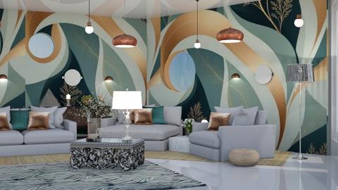 WavePatternLiving - by Lindy_Designs