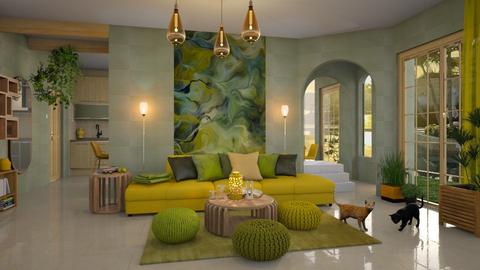 Studio_Yellow_Green - by ZsuzsannaCs
