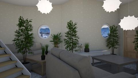 A calm feeling - Living room  - by Luxurious Engineering
