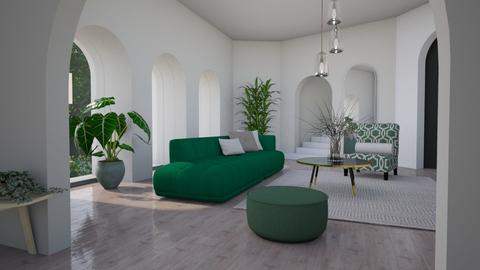 Curved walls - Living room  - by Thrud45