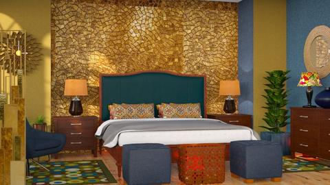 gustav kllimt bedroom - Bedroom  - by Moonpearl