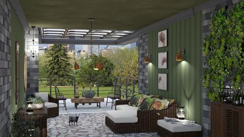 Industrial Patio - by milyca8