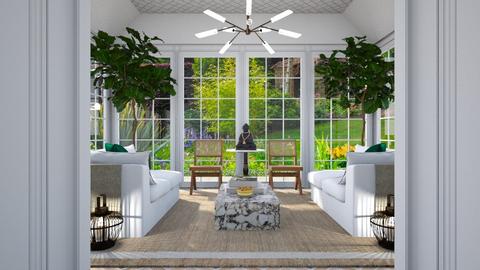 Symmetry - Garden  - by Sudasal