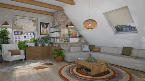 Attic room - by AndreaLivingStyle