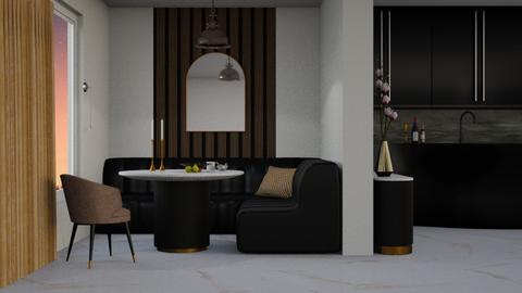Niche sitting corner - Kitchen  - by nat mi