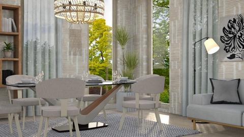 Linen Dining - Dining room  - by milyca8