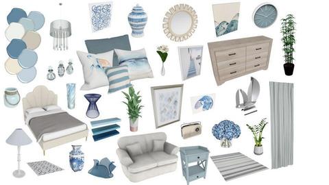 Mayes coastal bedroom - by Maye McConnell