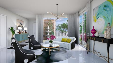 Summer Wave - Living room  - by gretaponte