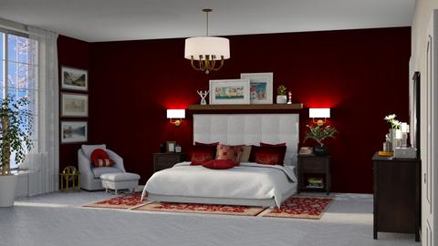 Maximalist master bedroom - Bedroom  - by nat mi