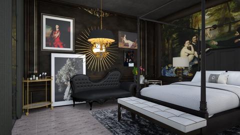 Maximalist Master Bedroom - by TanTan94