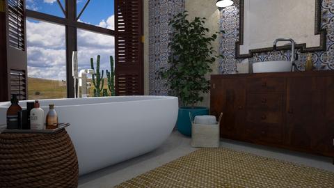 Mexican bathroom - Bathroom  - by Thrud45