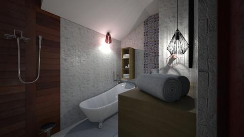 big bathroom 2 - Classic - Bathroom  - by sancharib