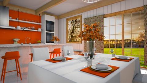 Linen Kitchen II - by Swiss Miss