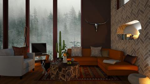 tiny cowboy - Living room  - by _cp