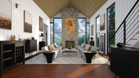 Barn Hostel Commonroom - by kmowsley