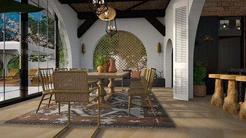 modern farmhouse dining - by EsteNa