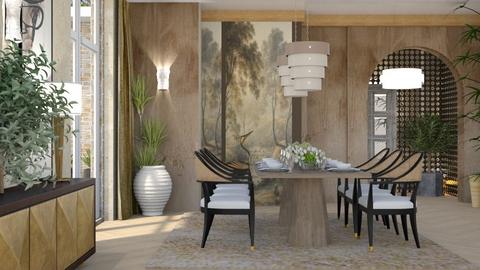 Leyla - Dining room  - by Maryjo1965