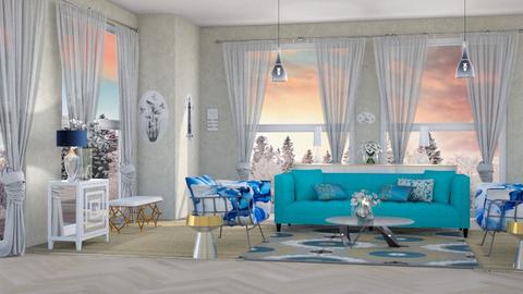 February BlueTealGold - by Lindy_Designs