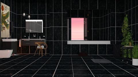 Darkness in Bathroom - Modern - Bathroom  - by elephant in savanna