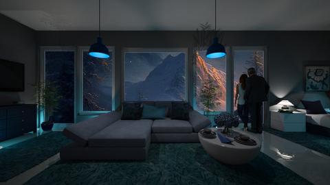 golden mountain - by Iren Csicsai