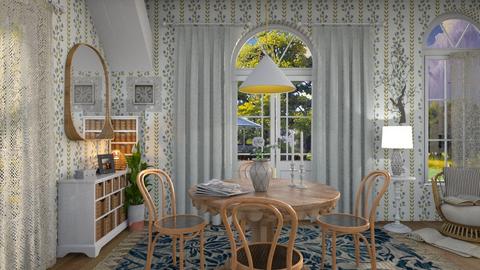 Modern farmhouse - Modern - Dining room  - by milyca8