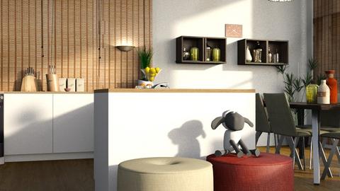 Blind_Kitchen - Kitchen  - by ZuzanaDesign