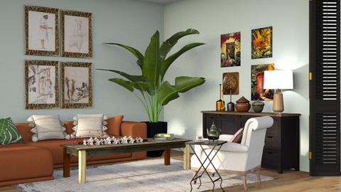 A Quiet Place - Living room  - by gretaponte