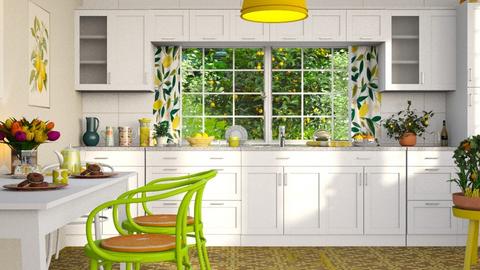 Citrus kitchen - Kitchen  - by milyca8