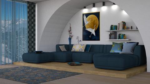 Niche sitting corner - Living room  - by nat mi