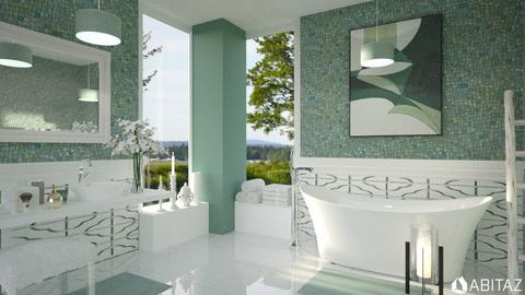 Tile Pattern Bathroom - by rrogers47