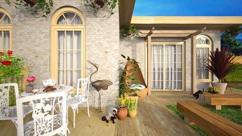 Cuppa and a Donut - by Ally Carmody