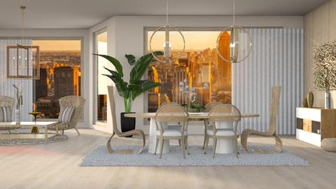 RATTAN - Minimal - Dining room  - by RS Designs