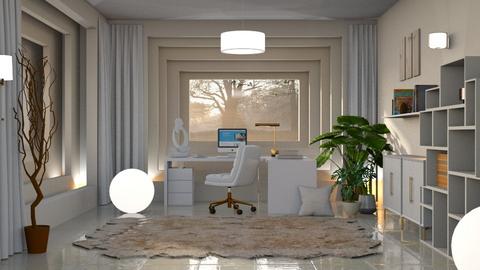 Layered Office Lighting  - Office  - by Ally Carmody