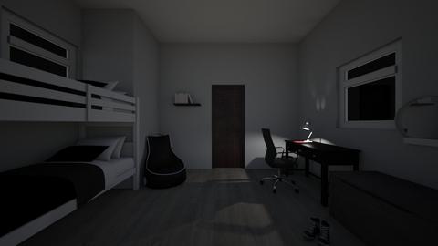 Z Modern Room - Bedroom  - by aelyn_artsy