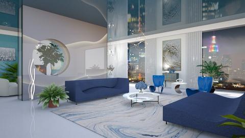 WAVES - Living room  - by yonvie