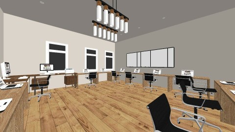 top floor - Rustic - Office  - by hometime1