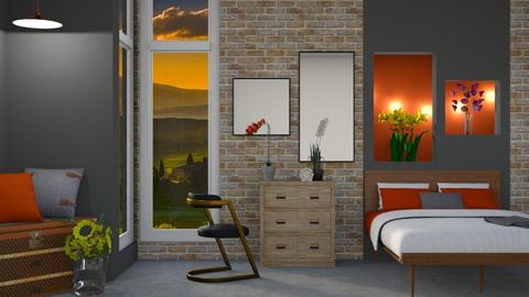 Wildly Colored - Modern - Bedroom  - by Gurns