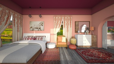 Morocco - Kids room  - by Bianca Biffa Hart