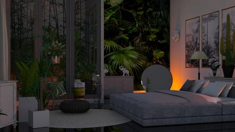 Urban Jungle - Modern - Bedroom  - by Sue Bonstra