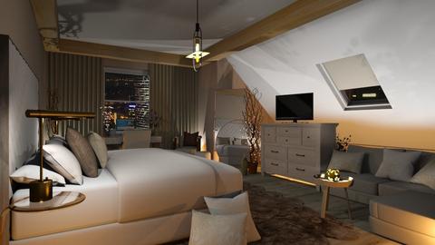 Attic room  - by Ally Carmody