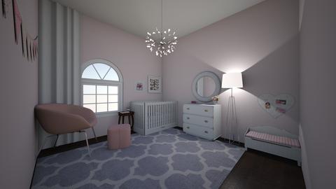 girls nursery home - Modern - Kids room  - by jade1111