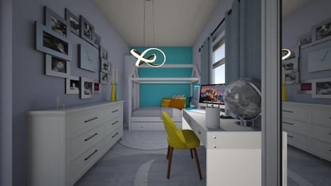 Blue_dream - Modern - Kids room  - by Oryginal_nickname