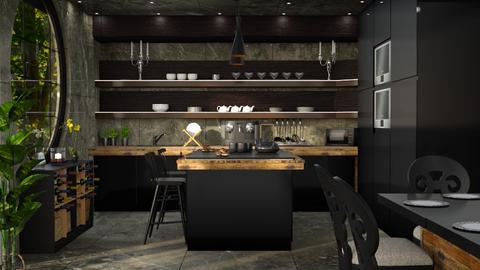 Black Kitchen - by ZsuzsannaCs