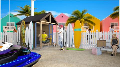 Beach house II - by kmowsley