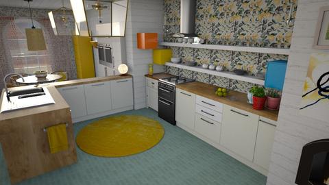 Citrus Kitchen - Kitchen  - by Mormbly 