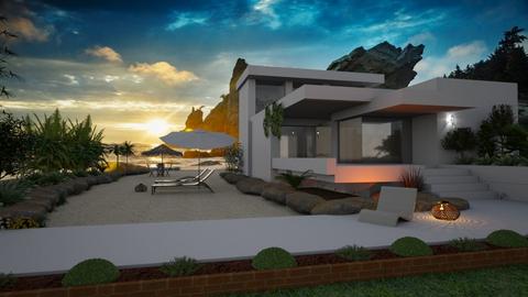 Minimal Beach House - by ZsuzsannaCs