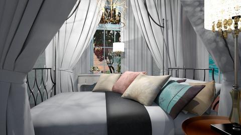 Colorful cushionedBedroom - by Lindy_Designs